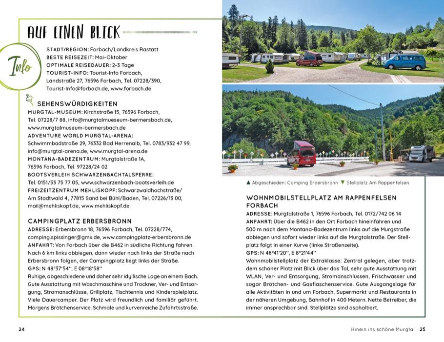 Wochenend und Wohnmobil - Kleine Auszeiten im Schwarzwald