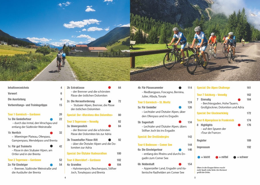 Transalp mit dem Rennrad