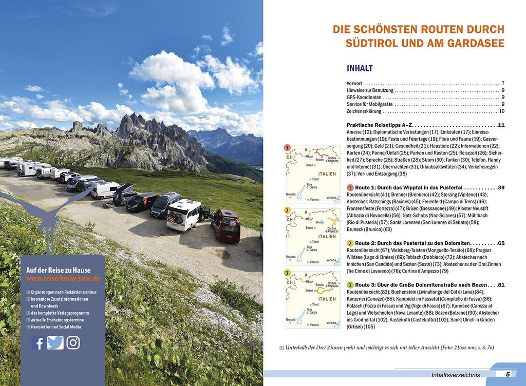 Reise Know-How Wohnmobil-Tourguide Südtirol und Gardasee