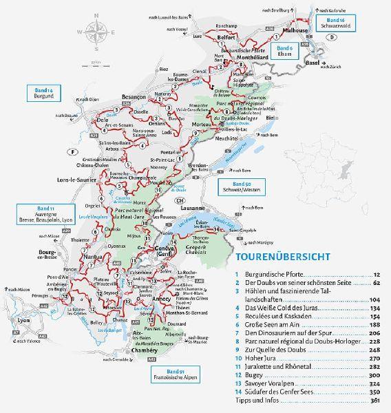 Entdeckertouren mit dem Wohnmobil Französischer Jura