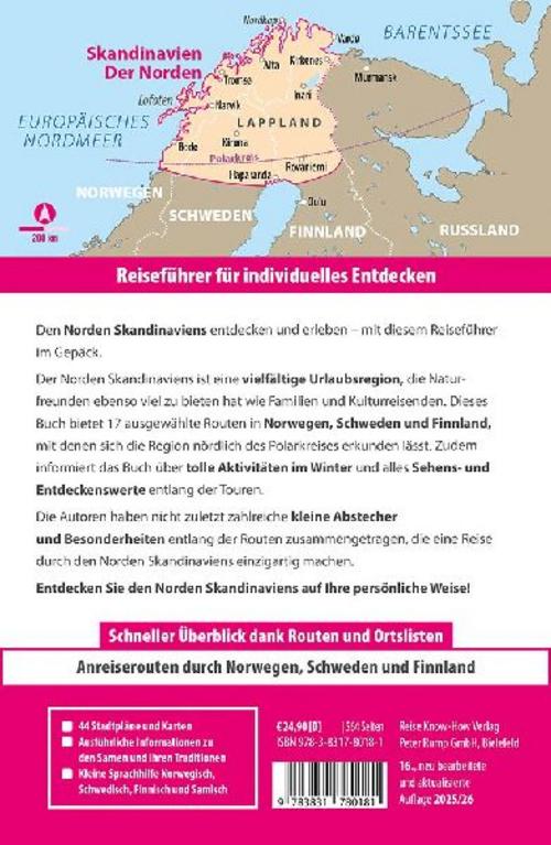 Reise Know-How Reiseführer Skandinavien - der Norden