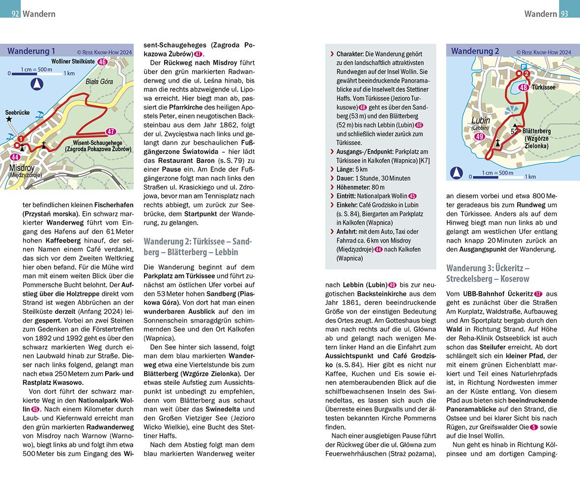Reise Know-How InselTrip Usedom mit Swinemünde und Wollin