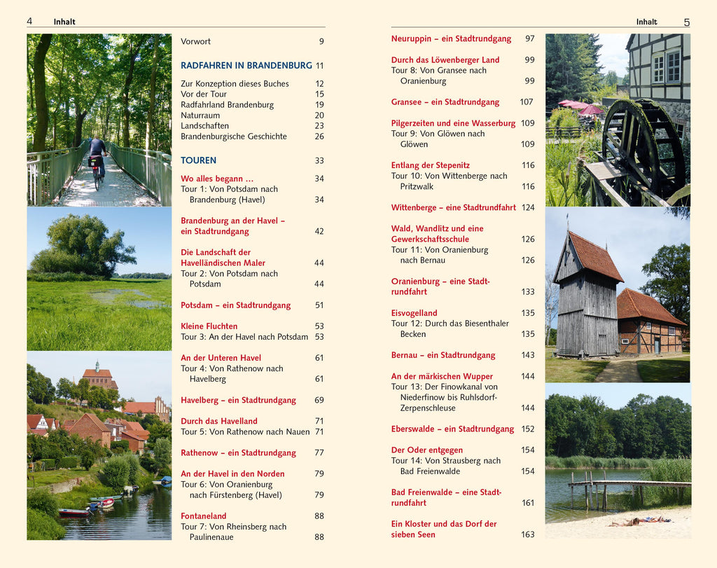 Reiseführer Radtouren in Brandenburg