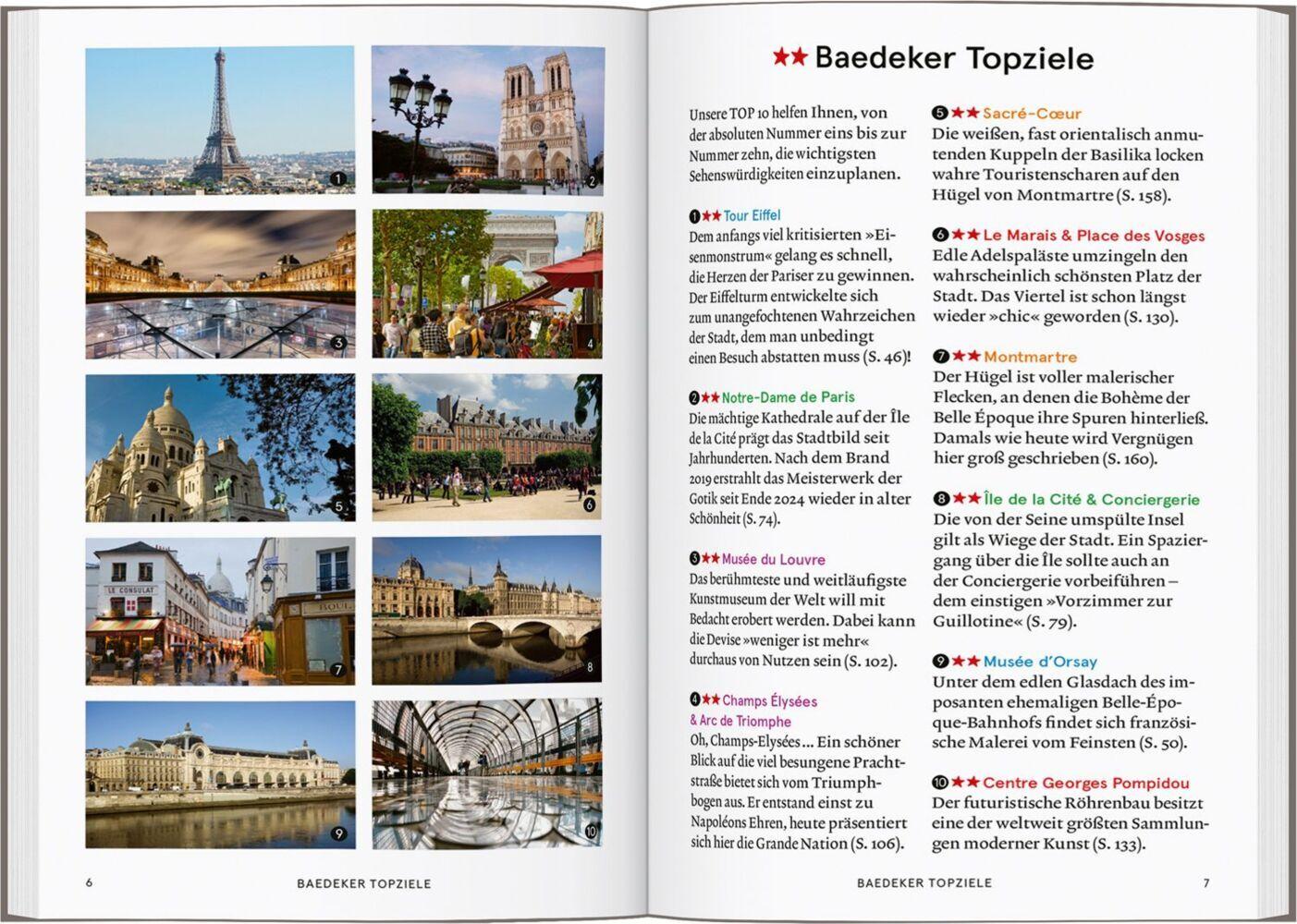 Baedeker SMART Reiseführer Paris