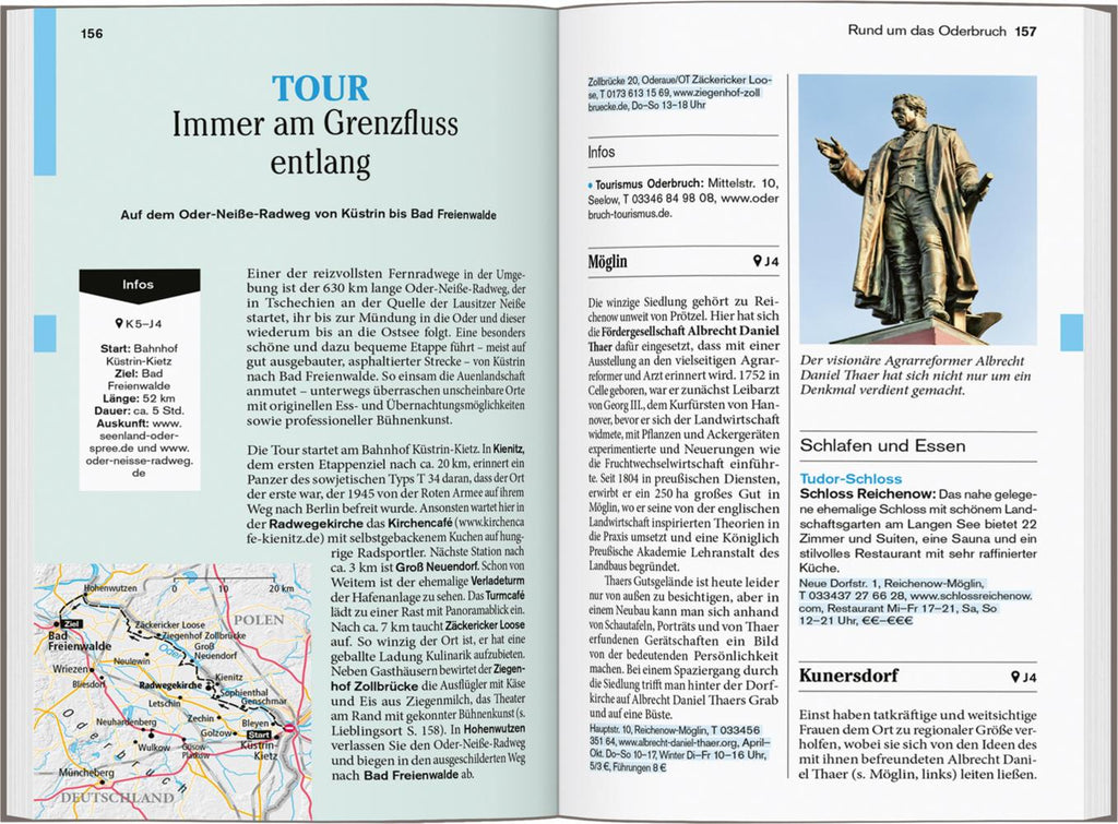 DUMONT Reise-Taschenbuch Reiseführer Brandenburg, Potsdam, Uckermark, Spreewald