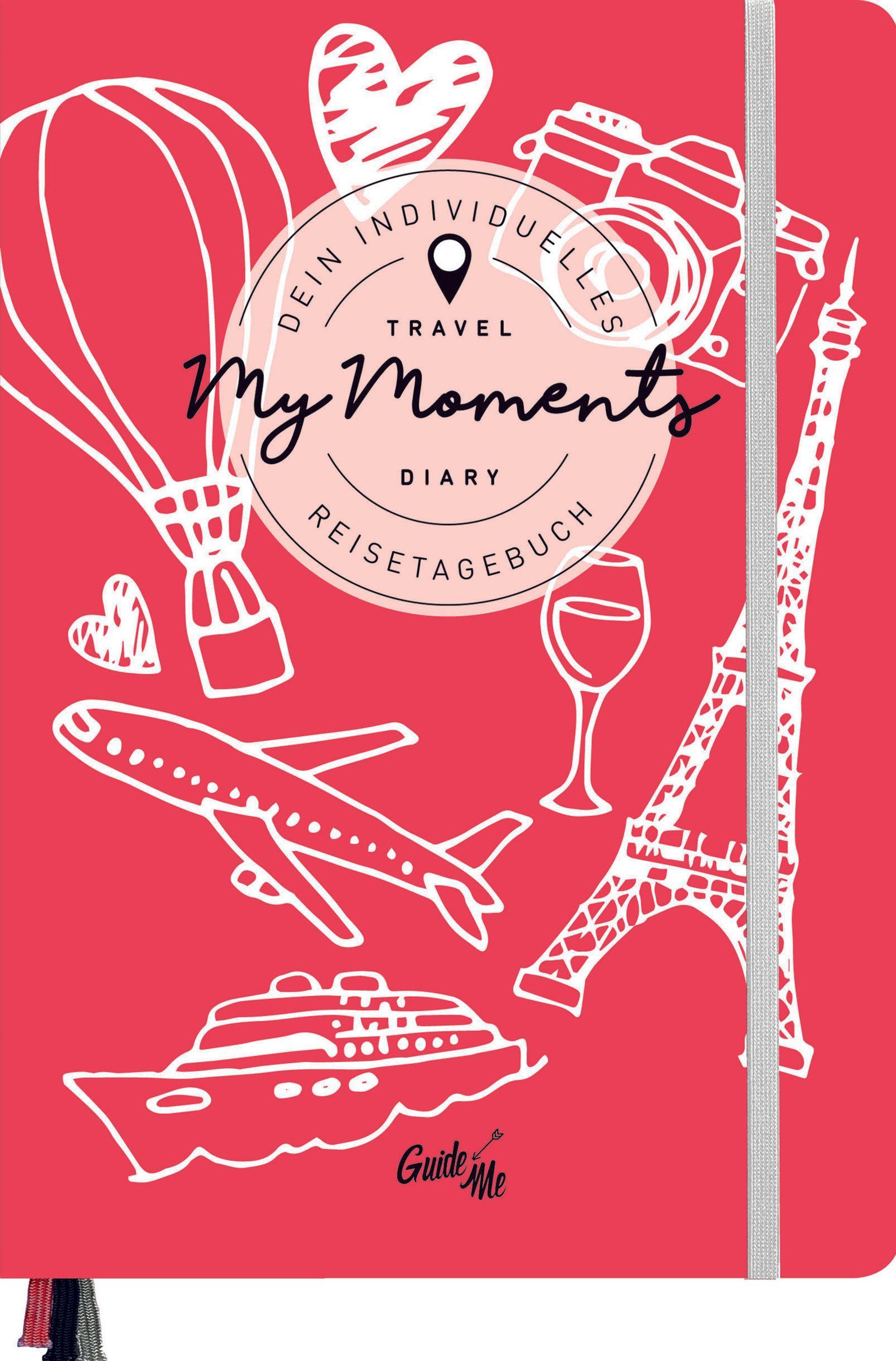 GuideMe Travel Diary \"Illustration\" - individuelles Reisetagebuch
