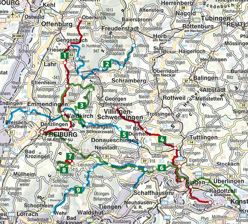 Schwarzwald Süd/Mitte