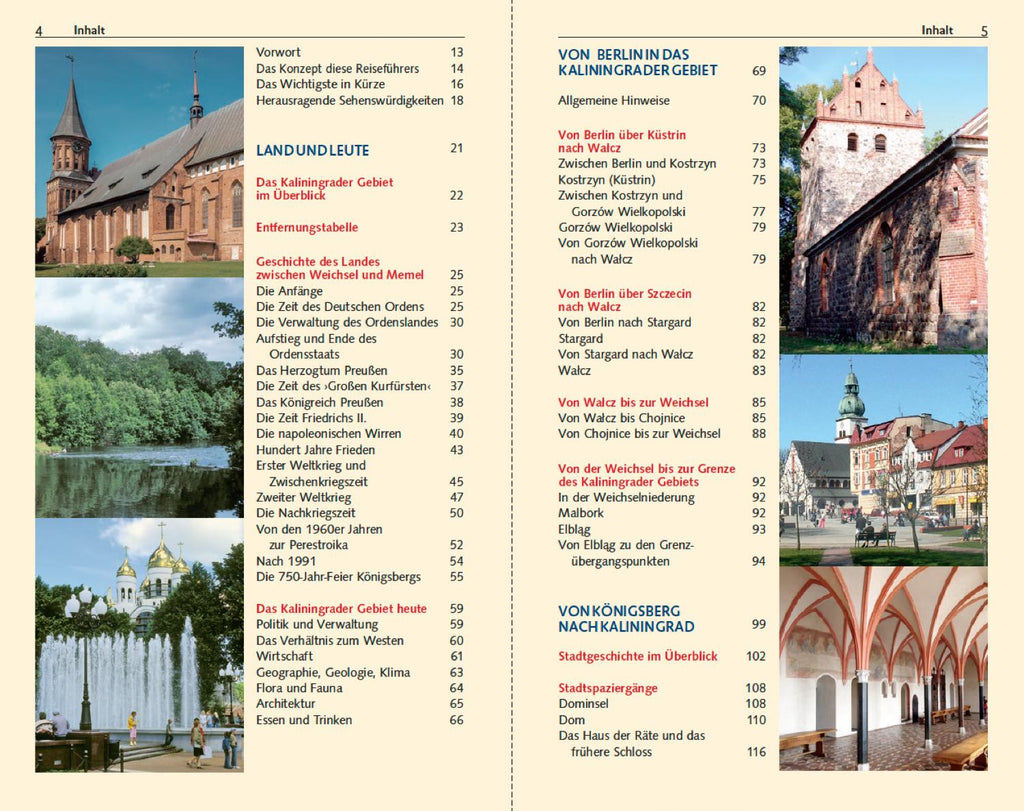 TRESCHER Reiseführer Kaliningrad Königsberg