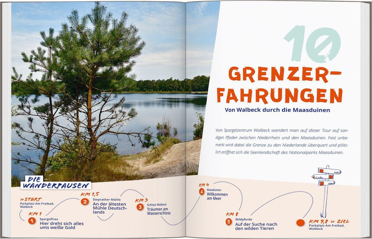 DUMONT Wanderzeit am Niederrhein