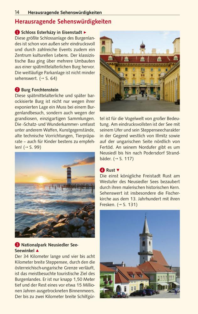 TRESCHER Reiseführer Burgenland