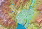 Gardasee - Lago di Garda (Maßstab 1:33.000)