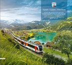 Hallwag Reiseführer Grand Train Tour of Switzerland, deutsche Ausgabe