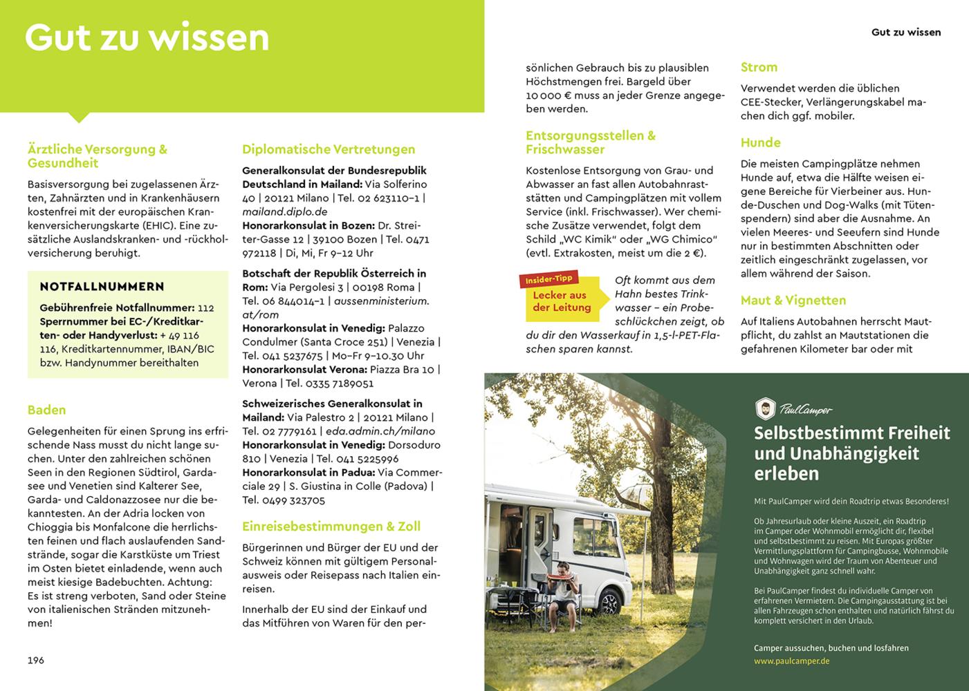 MARCO POLO Camper Guide Südtirol, Gardasee & Venetien