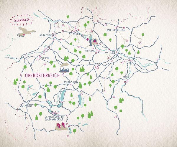 Glücksorte in Oberösterreich