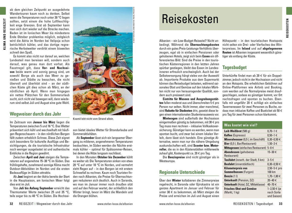 Stefan Loose Reiseführer Albanien