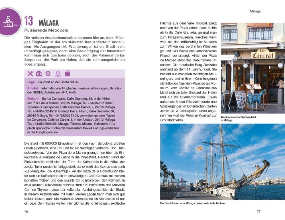 Wanderurlaubsführer Andalusien