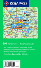 KOMPASS Wanderführer Berlin-Brandenburg, 75 Touren mit Extra-Tourenkarte