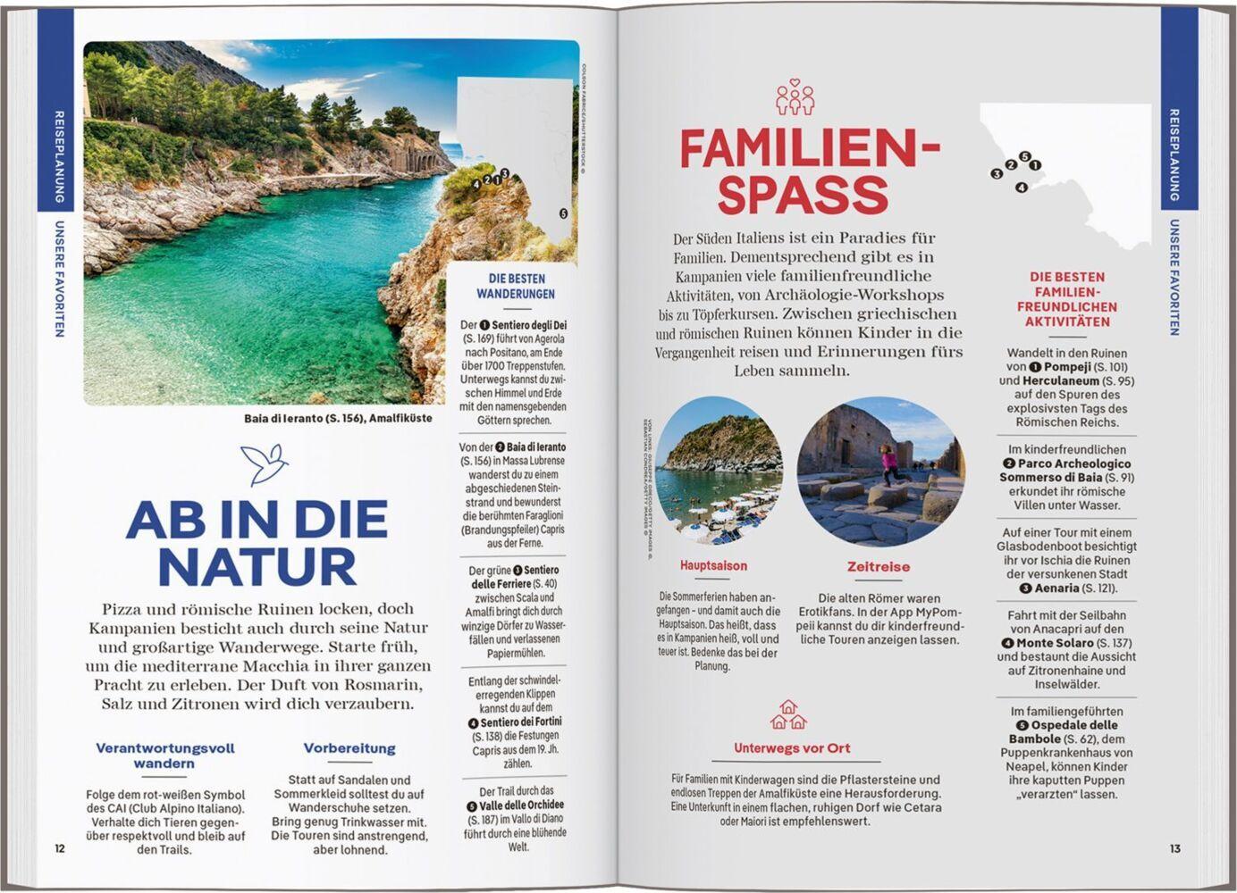 LONELY PLANET Reiseführer Neapel & Amalfiküste