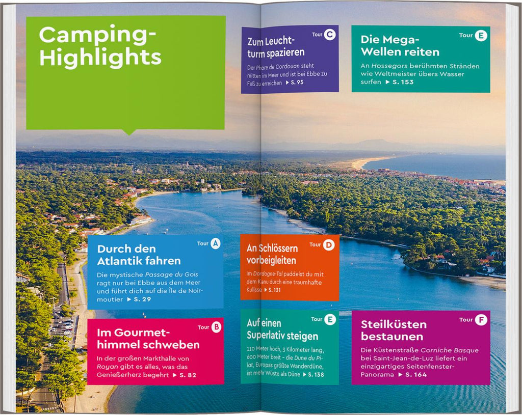 MARCO POLO Camper Guide Französische Atlantikküste