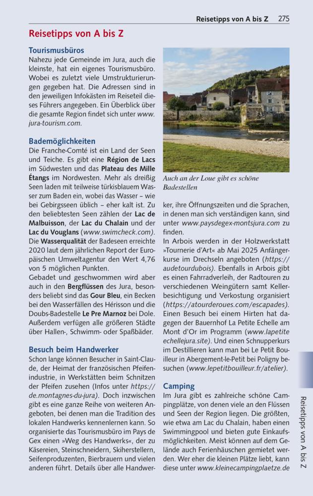 TRESCHER Reiseführer Französischer Jura