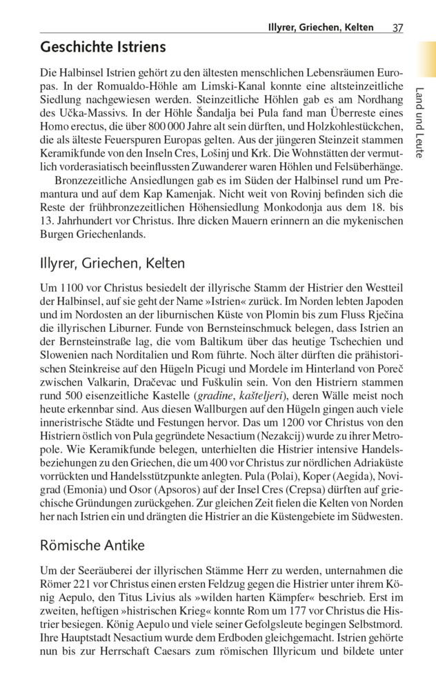 TRESCHER Reiseführer Istrien und Kvarner Bucht