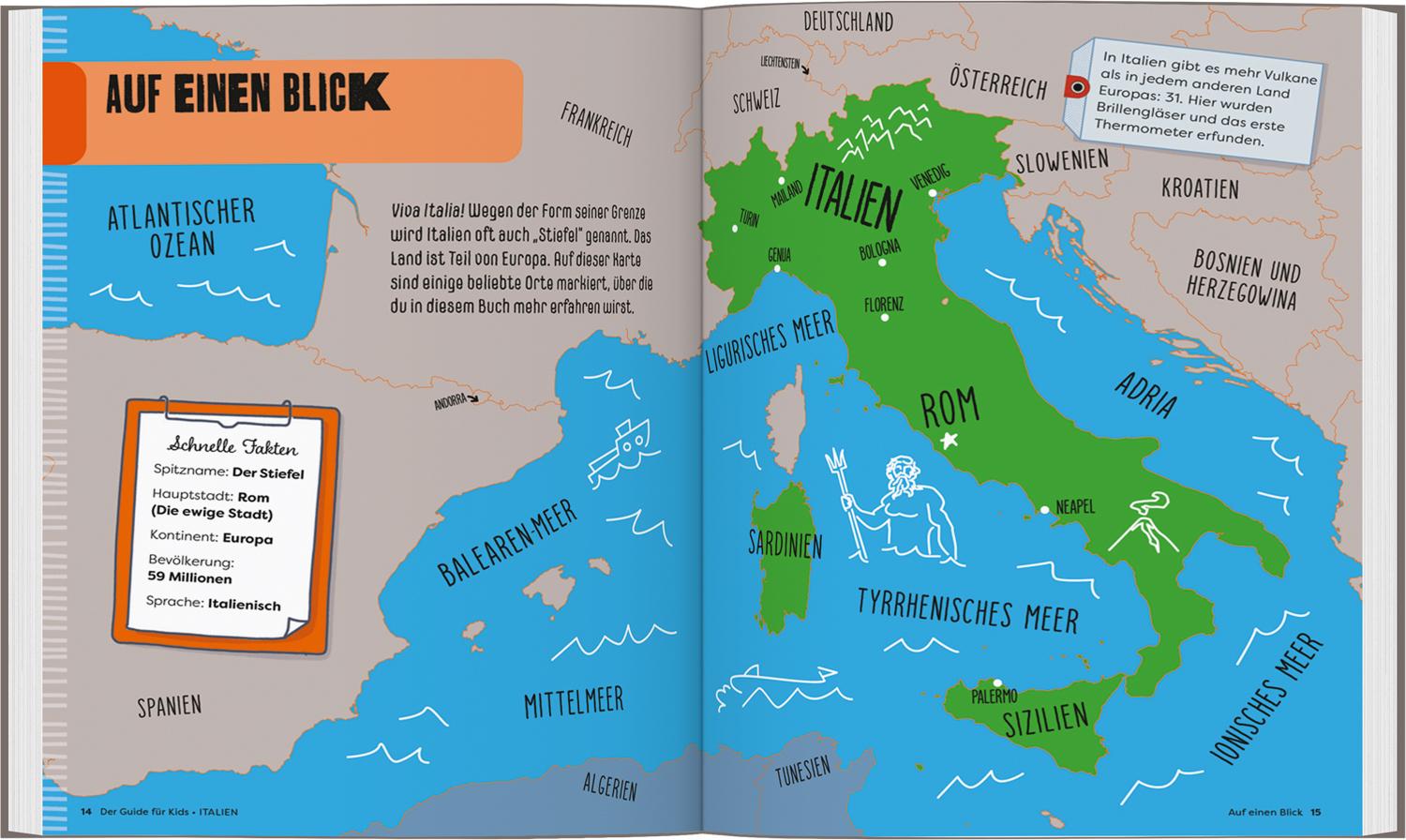 LONELY PLANET Kinderreiseführer Der Guide für Kids Italien