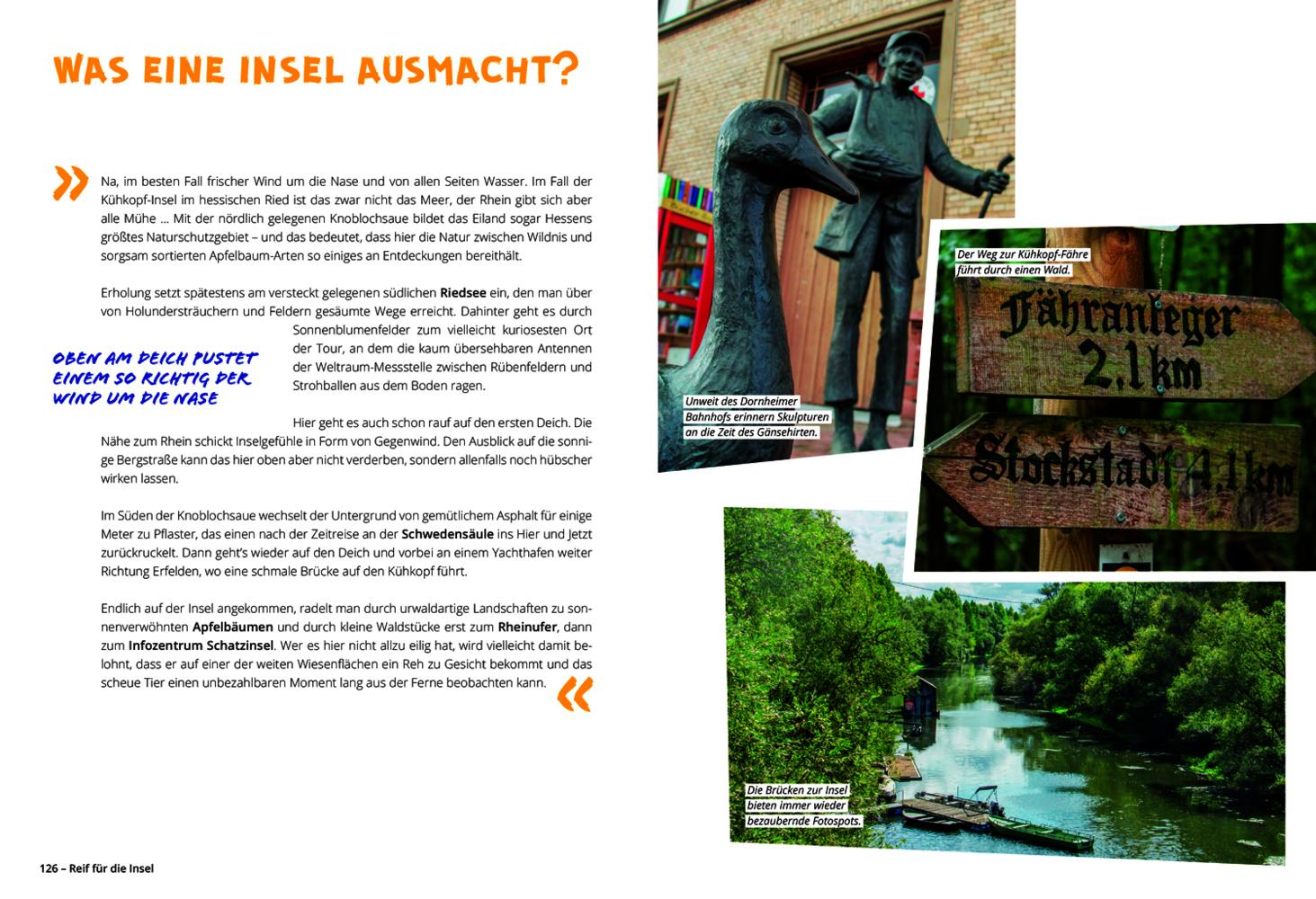 DUMONT Radelzeit in der Region Rhein-Main