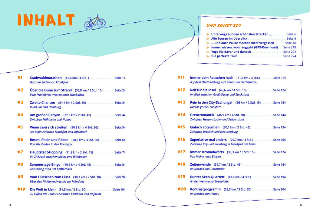 DUMONT Radelzeit in der Region Rhein-Main