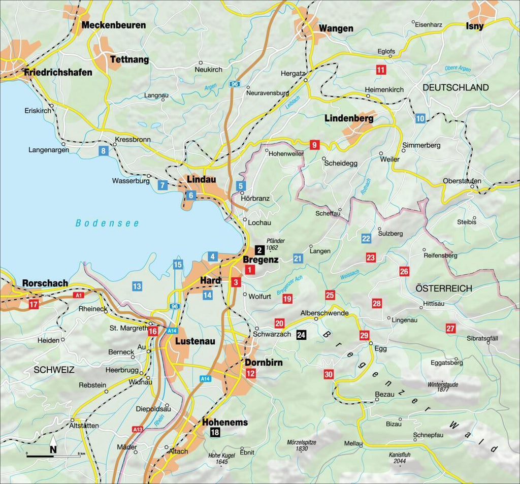 Erlebnis-Wanderungen in und um Bregenz