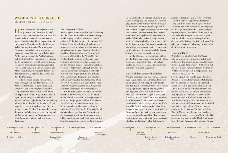 Alte Wege in den Alpen