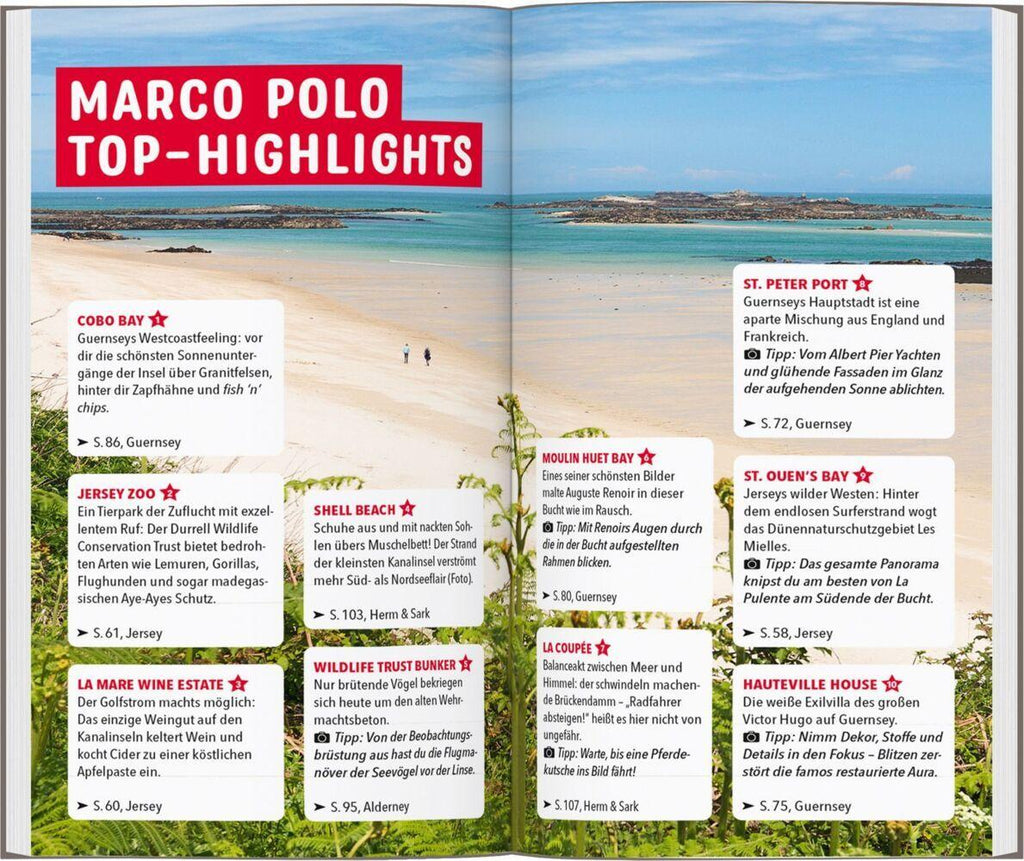 MARCO POLO Reiseführer Kanalinseln, Jersey, Guernsey, Sark, Herm, Alderney