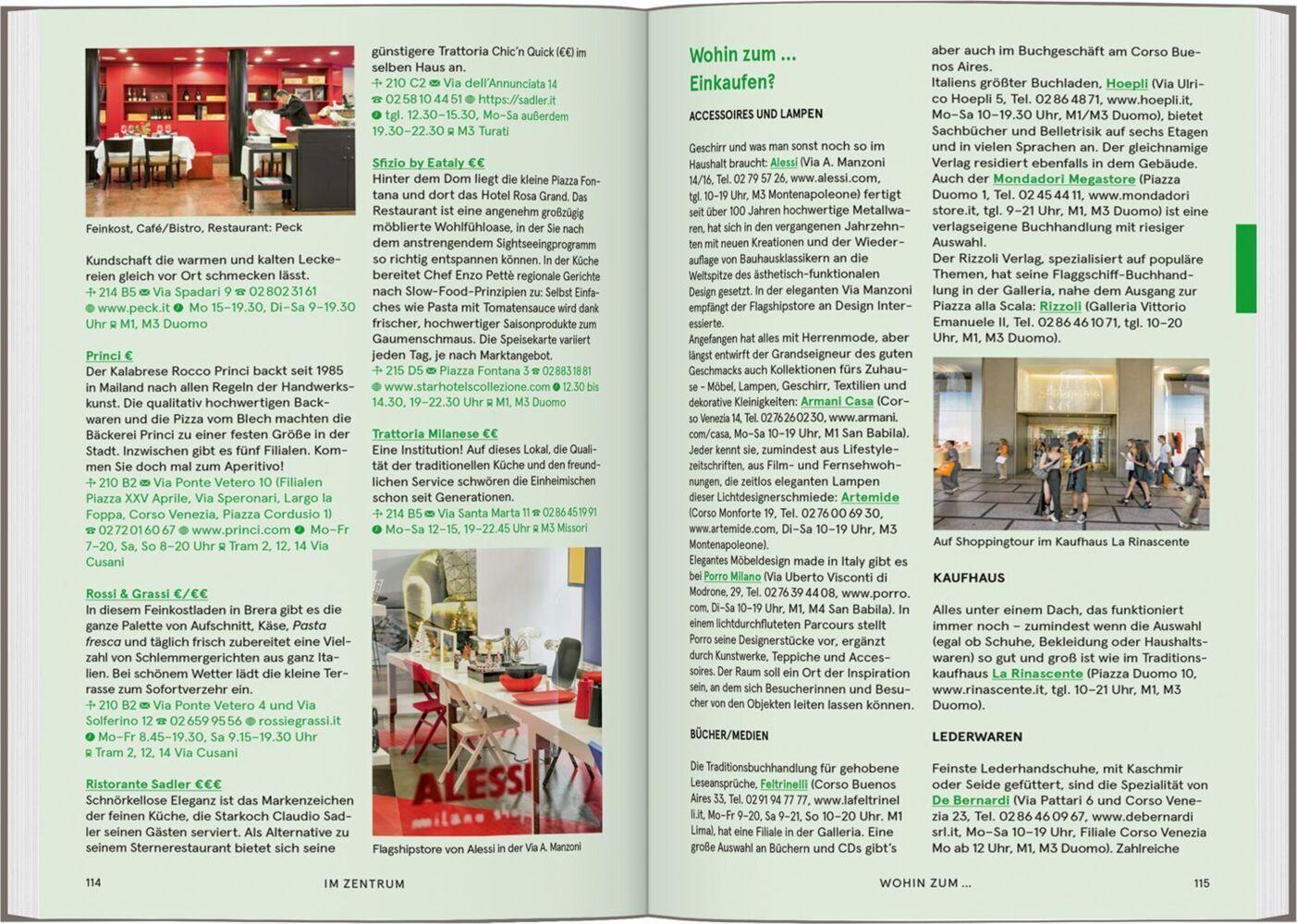 Baedeker SMART Reiseführer Mailand