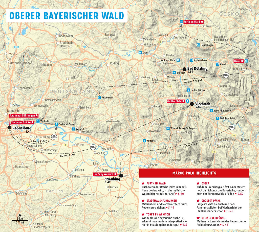 MARCO POLO Reiseführer Bayerischer Wald