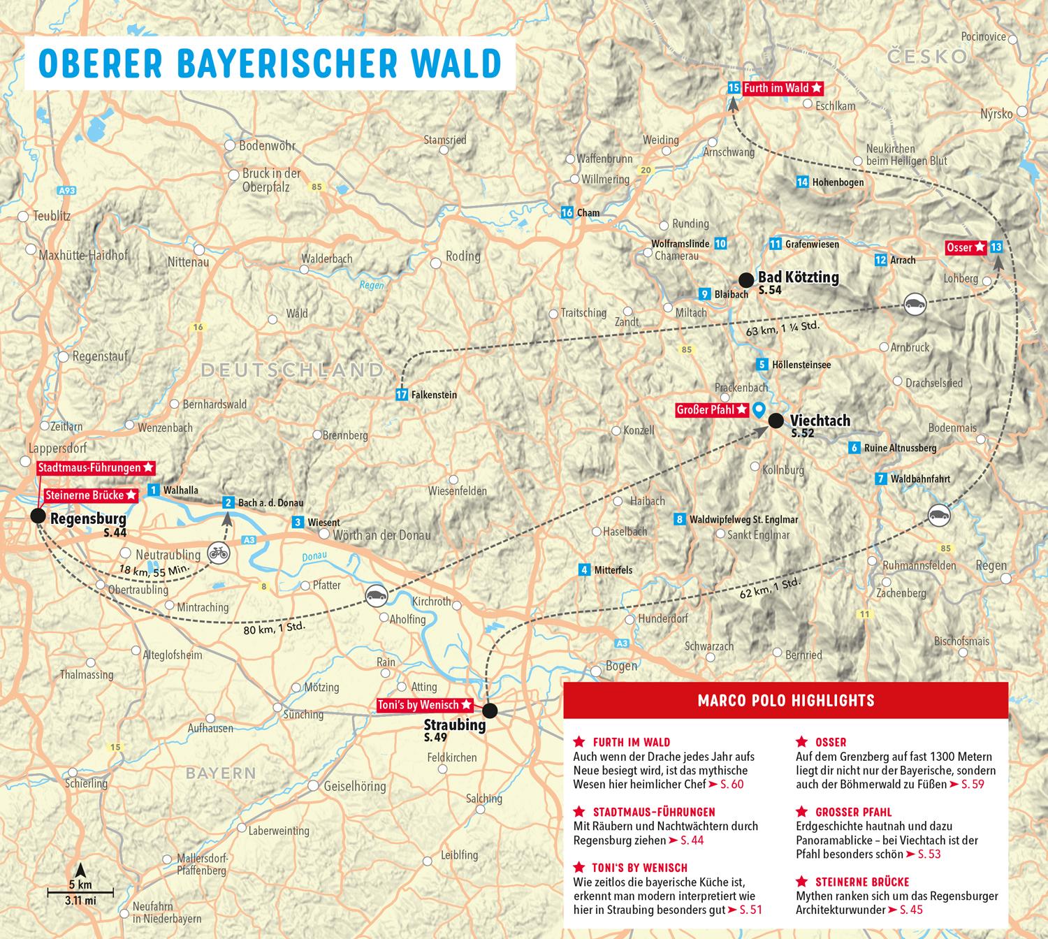MARCO POLO Reiseführer Bayerischer Wald