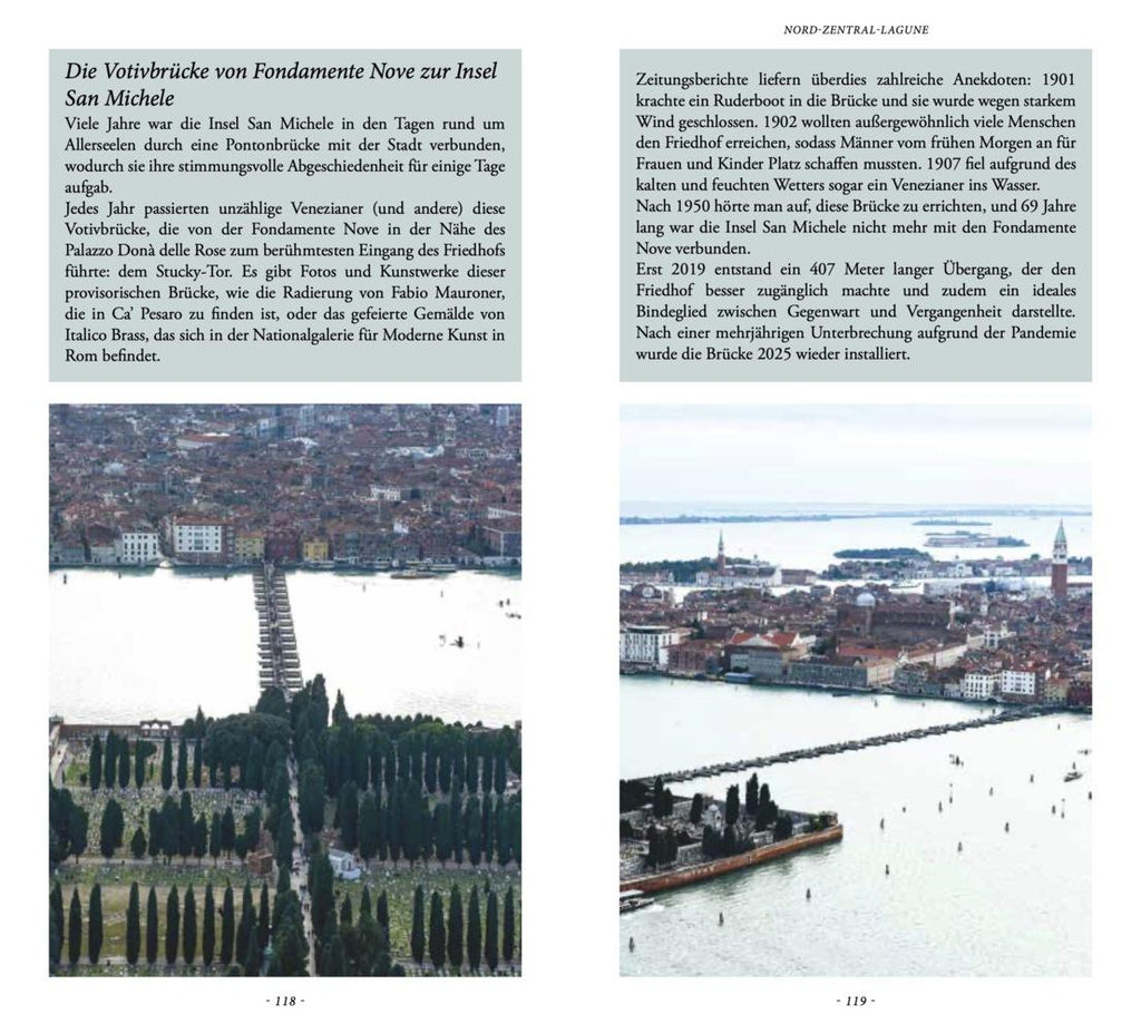 Verborgene Lagune von Venedig