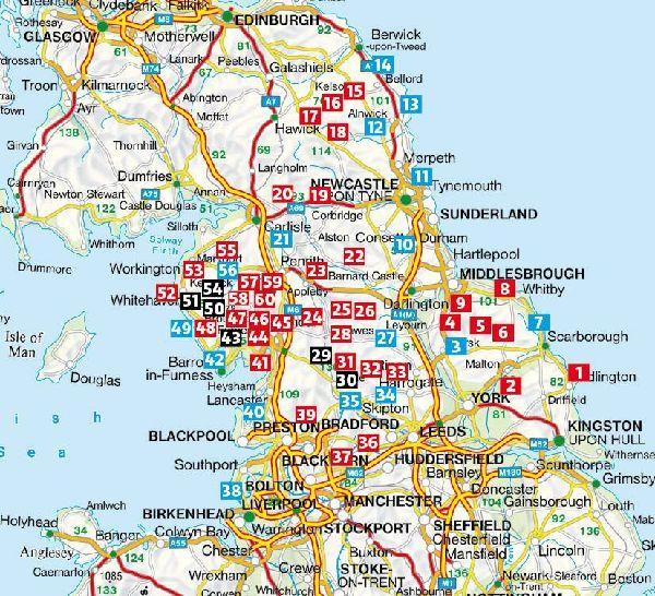 ROTHER Wanderführer England - Der Norden