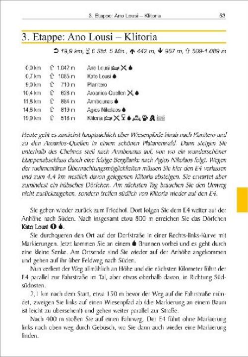 Griechenland: E4 Peloponnes