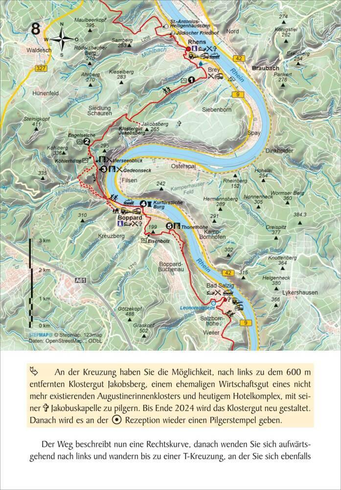 Linksrheinischer Jakobsweg von Köln nach Bingen