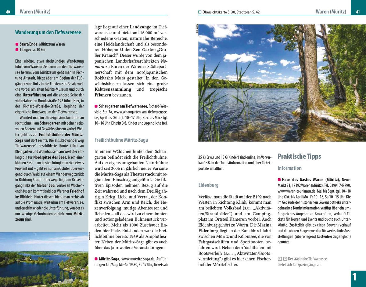 Reise Know-How Reiseführer Mecklenburgische Seenplatte