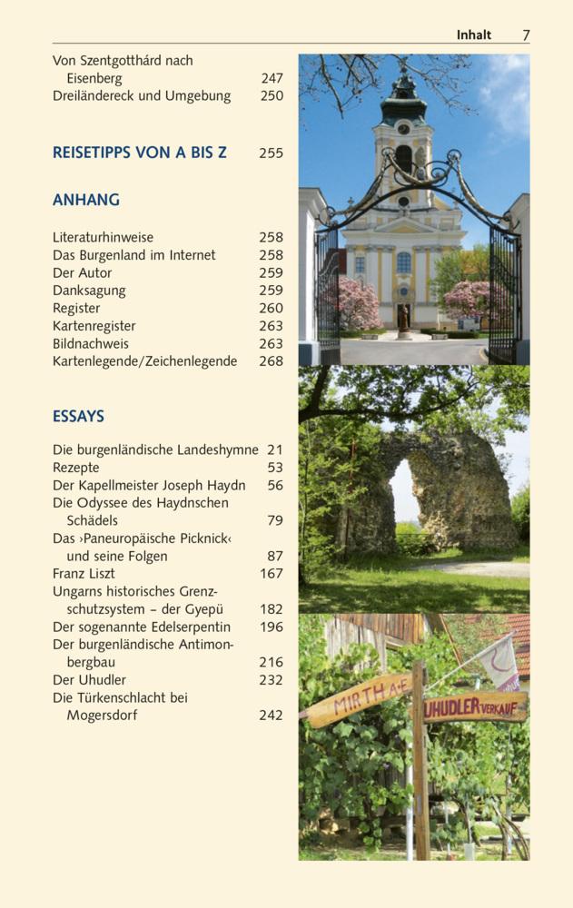 TRESCHER Reiseführer Burgenland