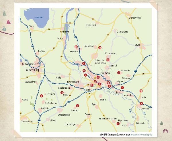 In und um Bremen. Wandern für die Seele