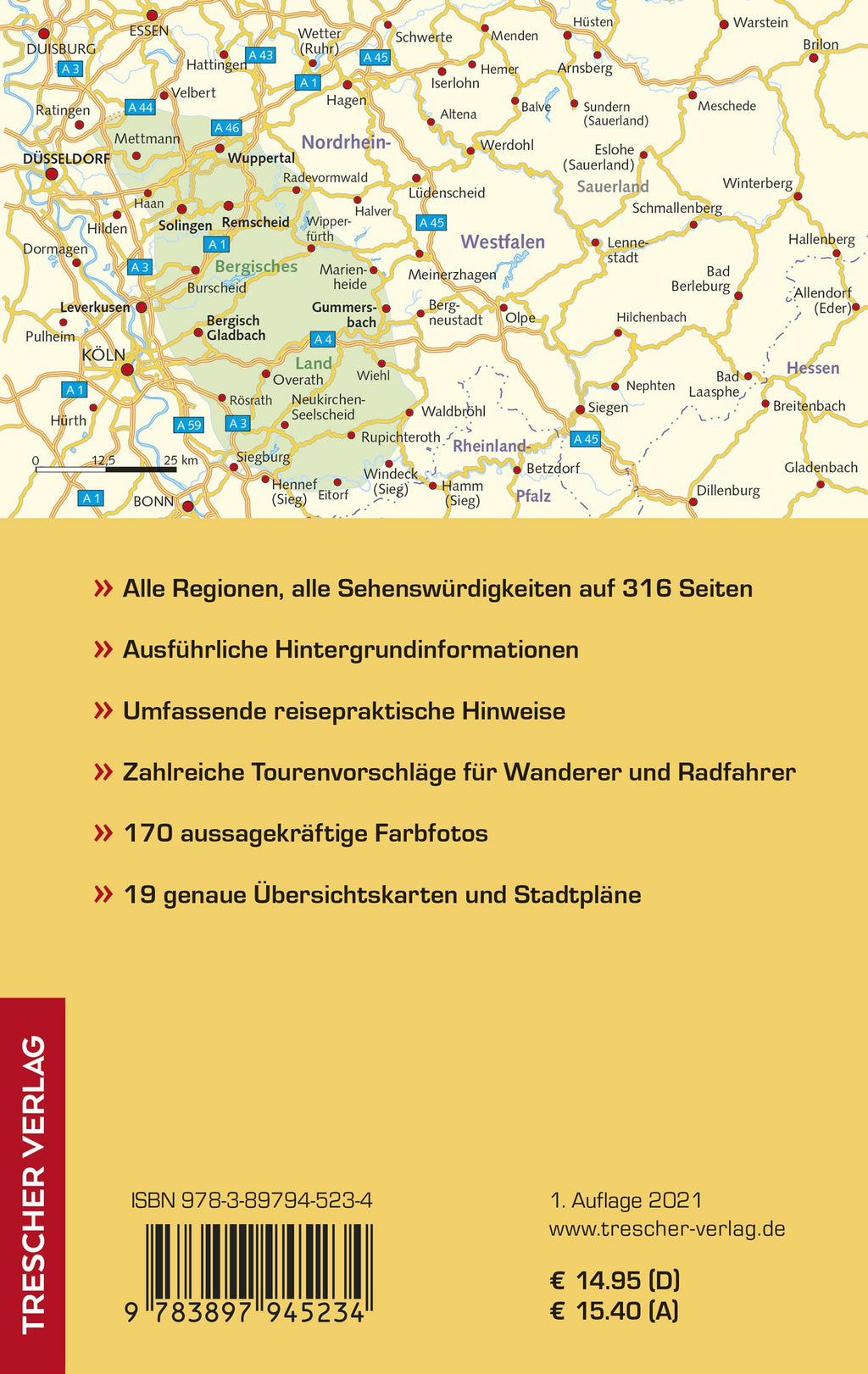 TRESCHER Reiseführer Bergisches Land