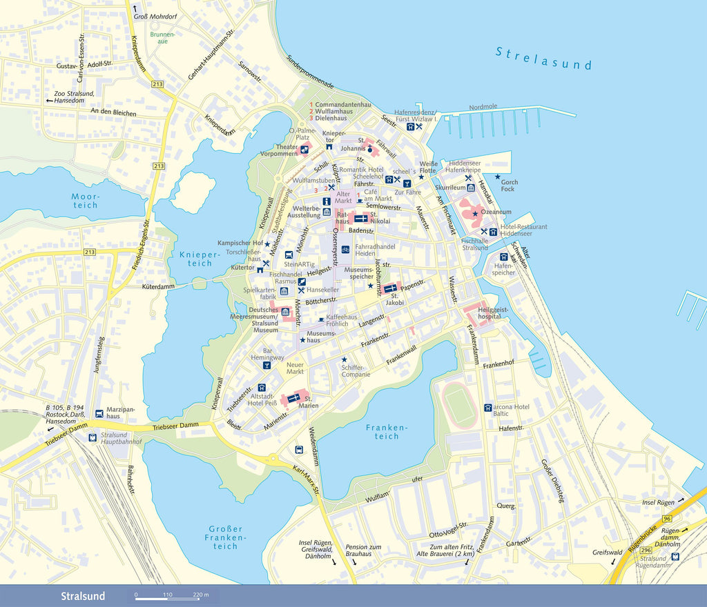 Reiseführer Rügen, Hiddensee, Stralsund
