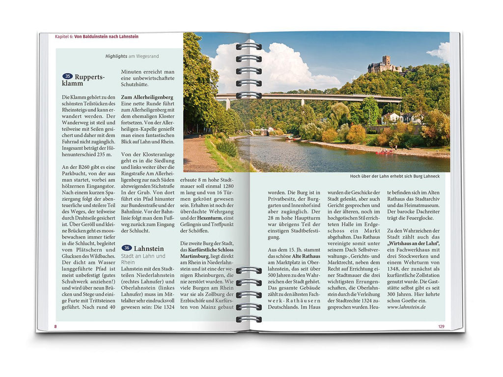 KOMPASS Radreiseführer Lahnradweg