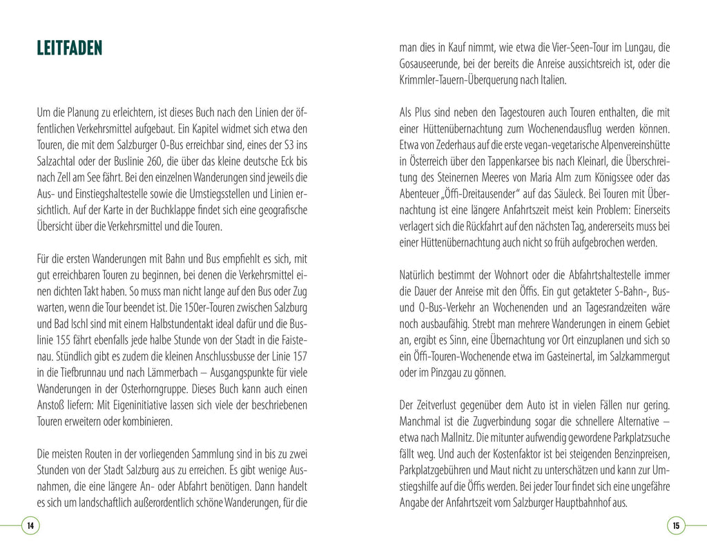 Mit Bahn und Bus zum Berggenuss