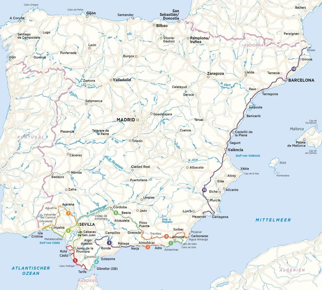 Andalusien mit dem Wohnmobil