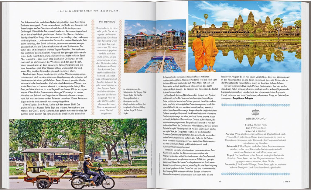 LONELY PLANET Bildband Die 50 schönsten Reisen von Lonely Planet