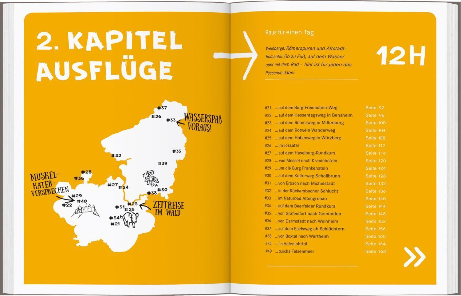 52 kleine & große Eskapaden Spessart und Odenwald