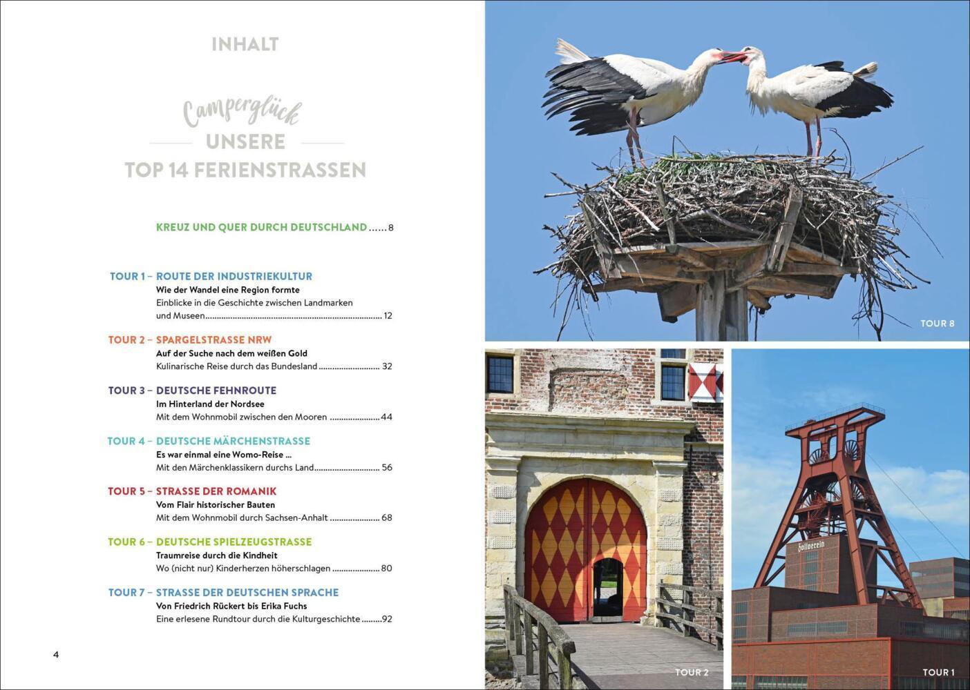 Camperglück Deutschlands Ferienstraßen Die schönsten Traumrouten von der Alpenstraße bis zur Vulkanstraße