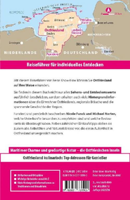 Reise Know-How Reiseführer Ostfriesland